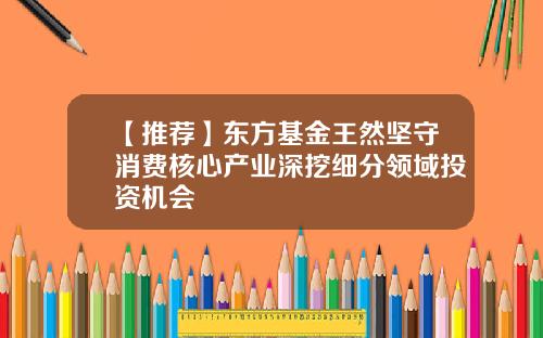 【推荐】东方基金王然坚守消费核心产业深挖细分领域投资机会