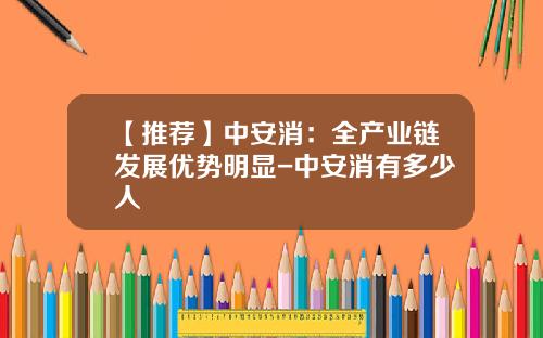 【推荐】中安消：全产业链发展优势明显-中安消有多少人