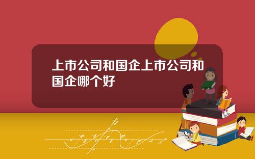 上市公司和国企上市公司和国企哪个好