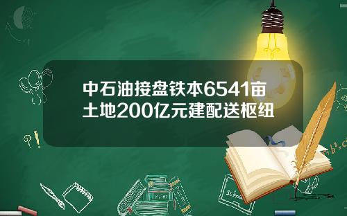 中石油接盘铁本6541亩土地200亿元建配送枢纽