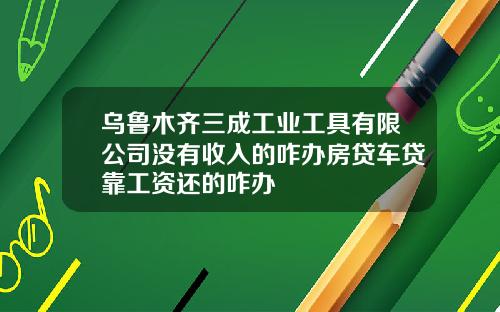 乌鲁木齐三成工业工具有限公司没有收入的咋办房贷车贷靠工资还的咋办