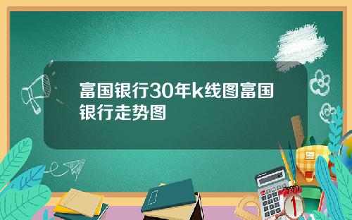 富国银行30年k线图富国银行走势图