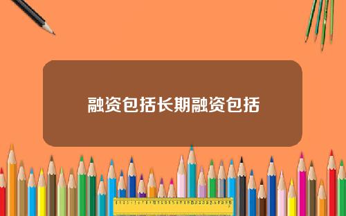 融资包括长期融资包括