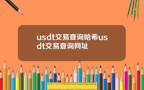 usdt交易查询哈希usdt交易查询网址