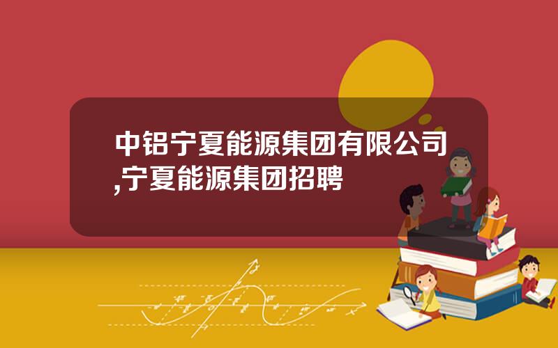 中铝宁夏能源集团有限公司,宁夏能源集团招聘