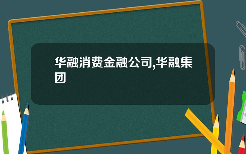 华融消费金融公司,华融集团